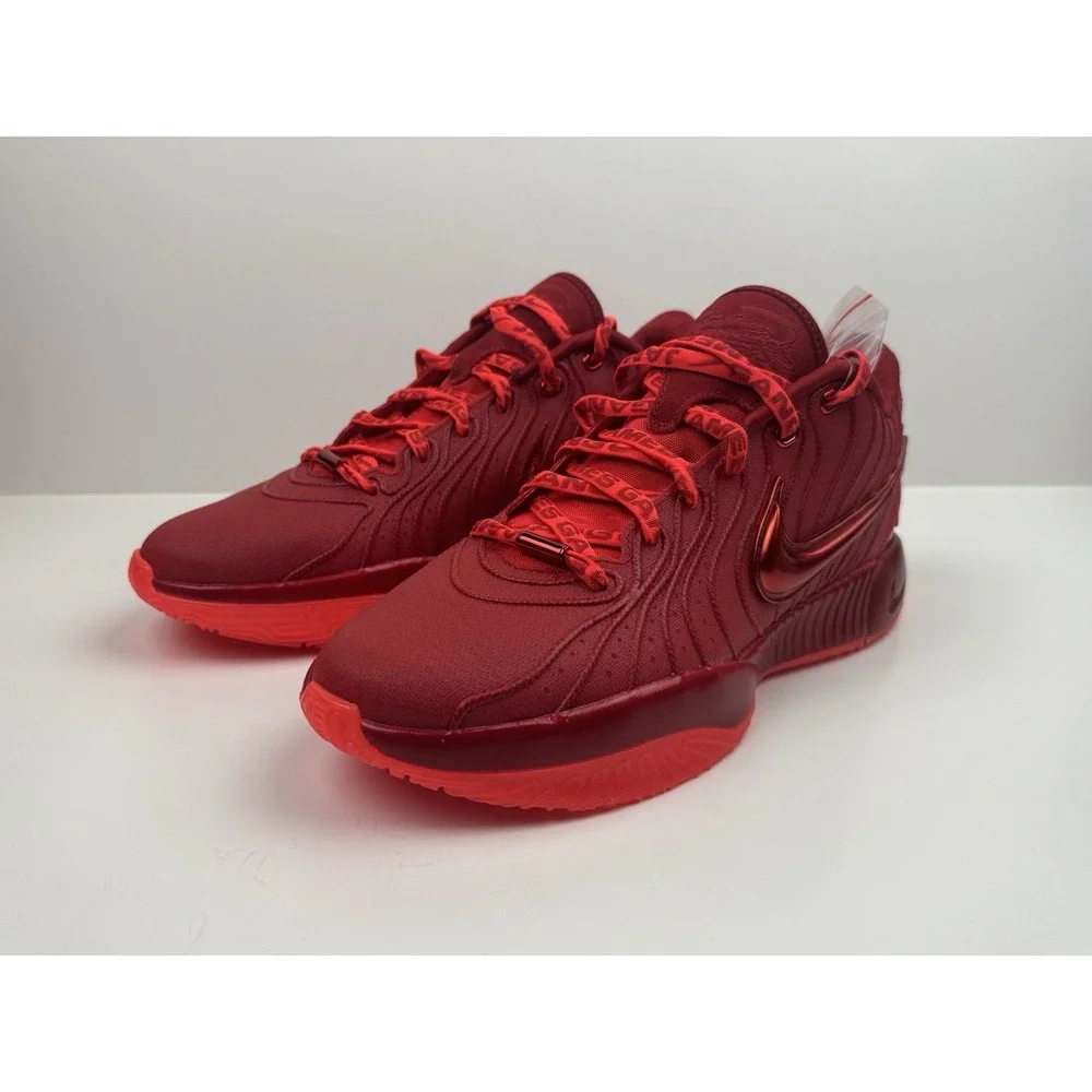 Nike LeBron XXI 21 Basketball Shoe Sz 9 'James Gang' Crimson/Gym Red HF5951-600